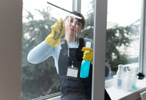 Nettoyage de vitres intérieures et extérieures à Sérilhac